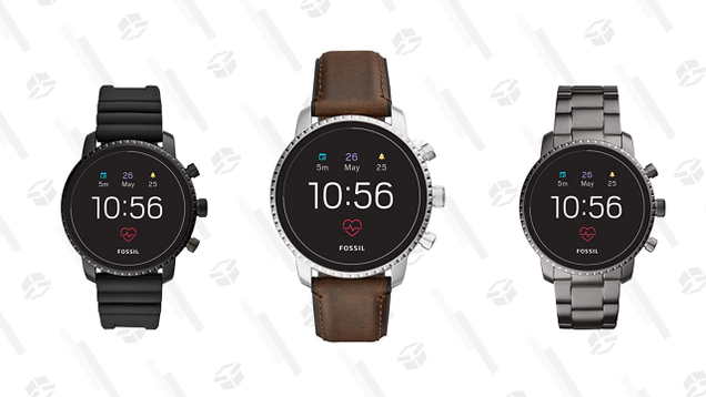 Fossil Men’s Gen 4 Smartwatch, Black | $199 | AmazonFossil Men’s Gen 4 Smartwatch, Silver/Brown | $199 | AmazonFossil Men’s Gen 4 Smartwatch, Smoke Gray | $186 | Amazon